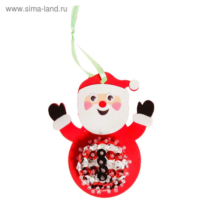 Набор для творчества - создай ёлочное украшение «Дед Мороз с пузиком»
Набор для творчества - создай ёлочное украшение «Дед Мороз с пузиком»