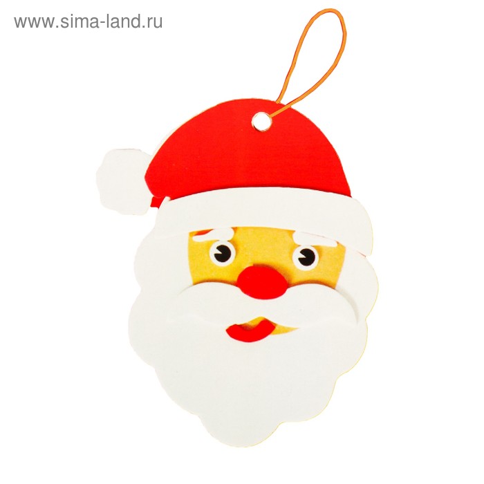Набор для творчества - создай ёлочное украшение «Добрый Дед Мороз»