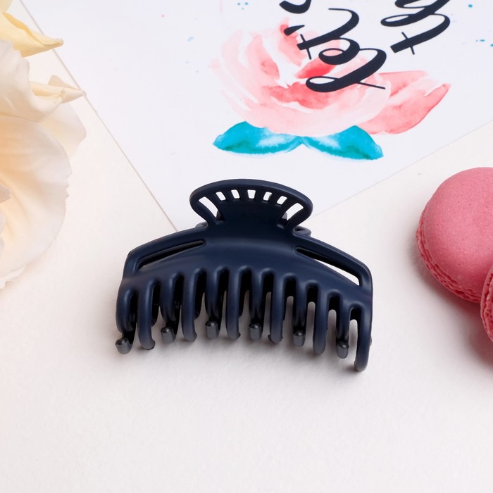 Краб для волос "Матовый" двойной зубец, 6,5 см, микс
Краб для волос "Матовый" двойной зубец, 6,5 см, микс