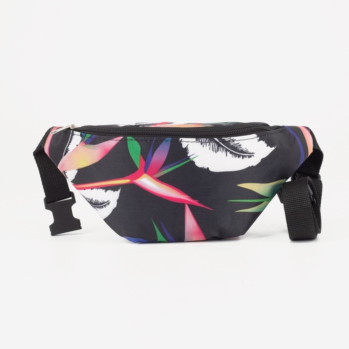 Сумка поясная, отдел на молнии, регулируемый ремень, цвет чёрный
Сумка поясная, отдел на молнии, регулируемый ремень, цвет чёрный
