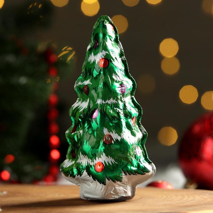 Шоколадная фигурка «Ёлочка», 50 г
Шоколадная фигурка «Ёлочка», 50 г