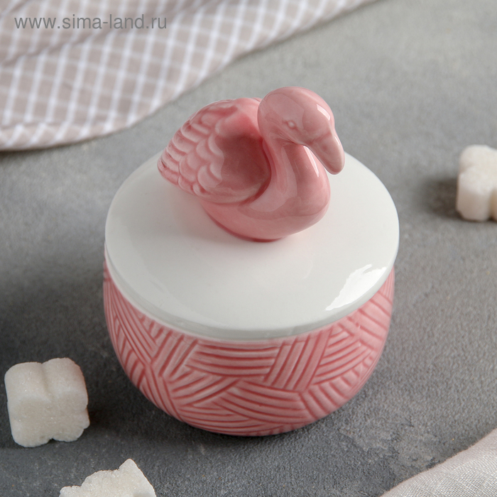 Сахарница «Фламинго», 8,5×12 см
Сахарница «Фламинго», 8,5×12 см