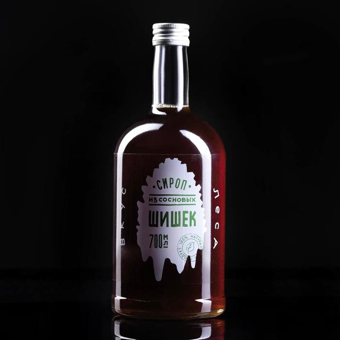 Сироп в бутылке из сосновой шишки, 700 мл
Сироп в бутылке из сосновой шишки, 700 мл
