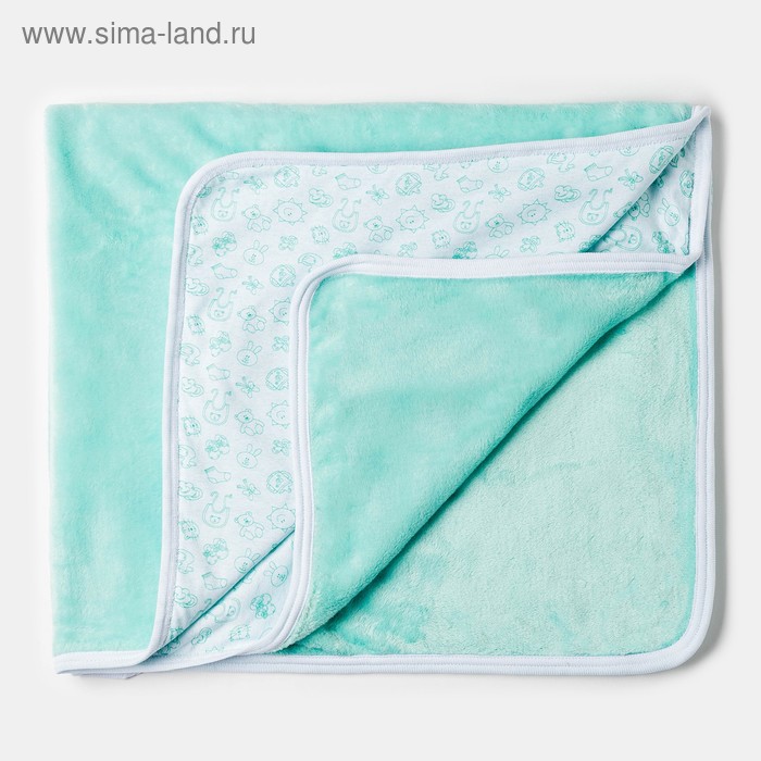 Плед детский двусторонний 90х100см, цвет МИКС
Плед детский двусторонний 90х100см, цвет МИКС