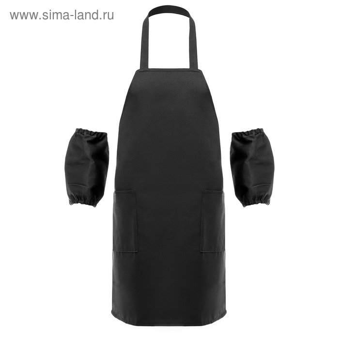 Фартук с нарукавниками для трудов (7-10 лет), цвет чёрный
Фартук с нарукавниками для трудов (7-10 лет), цвет чёрный