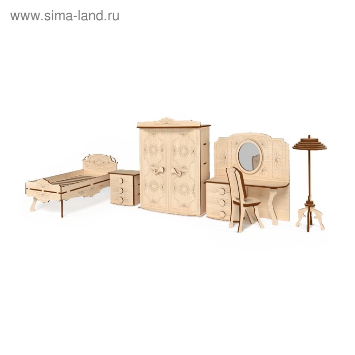 Деревянный конструктор «Спальня»
Деревянный конструктор «Спальня»