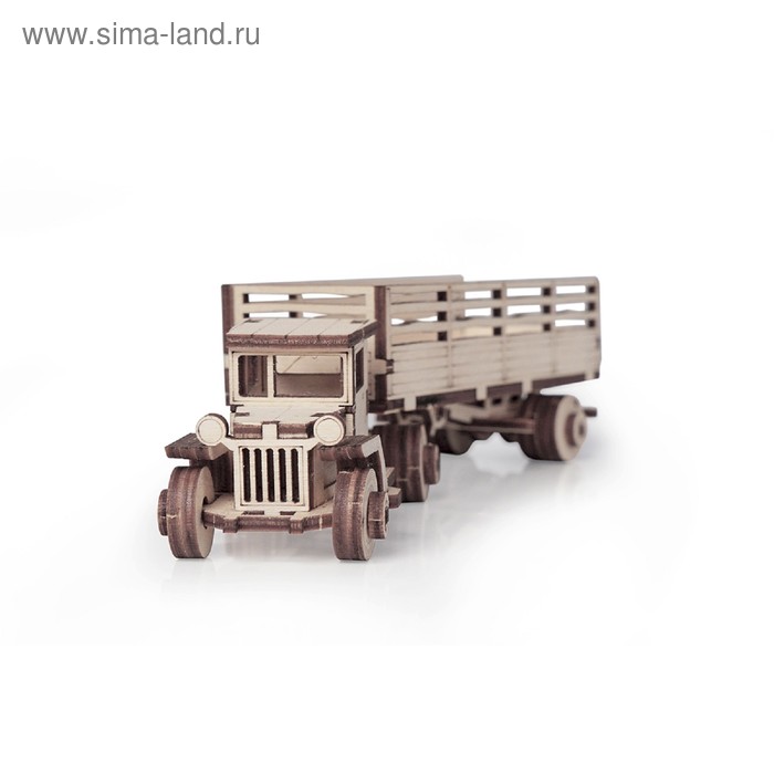 Деревянный конструктор «Грузовичок ЛТ тягач»
Деревянный конструктор «Грузовичок ЛТ тягач»