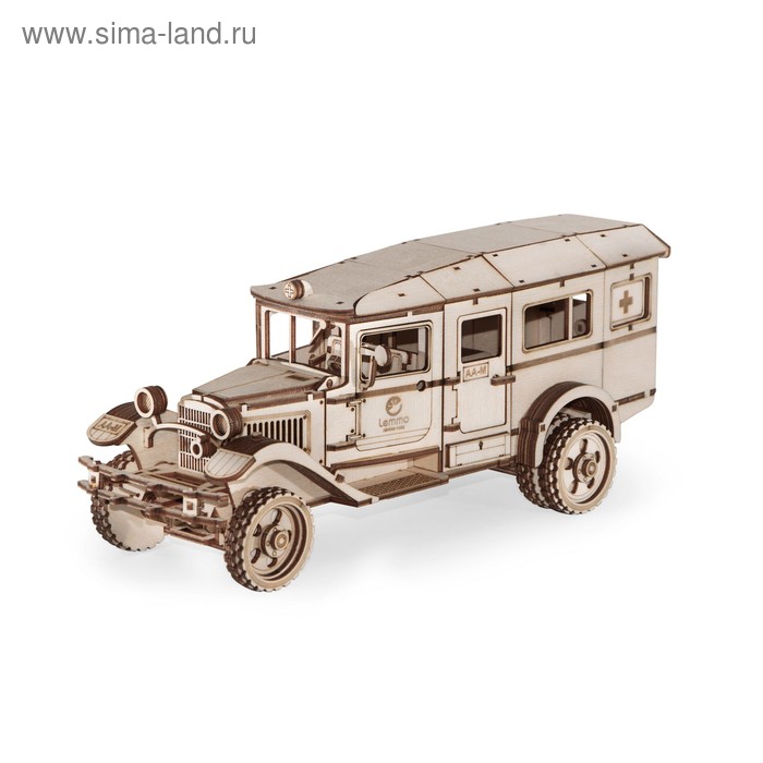 Деревянный конструктор «Грузовик ЛТ Санитарный»
Деревянный конструктор «Грузовик ЛТ Санитарный»