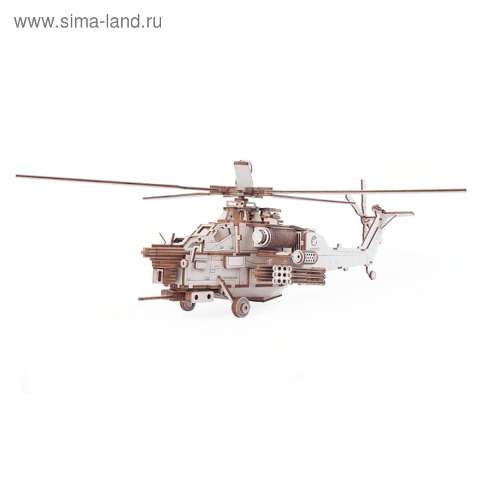 Деревянный конструктор «Вертолёт Ночной охотник»
Деревянный конструктор «Вертолёт Ночной охотник»
