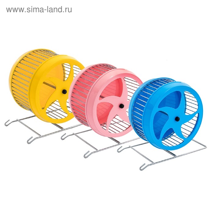 Колесо для грызунов пластикое "Звезда", металлическая подставка, 16 см, ширина 10,5 см, микс 46429
Колесо для грызунов пластикое "Звезда", металлическая подставка, 16 см, ширина 10,5 см, микс 46429