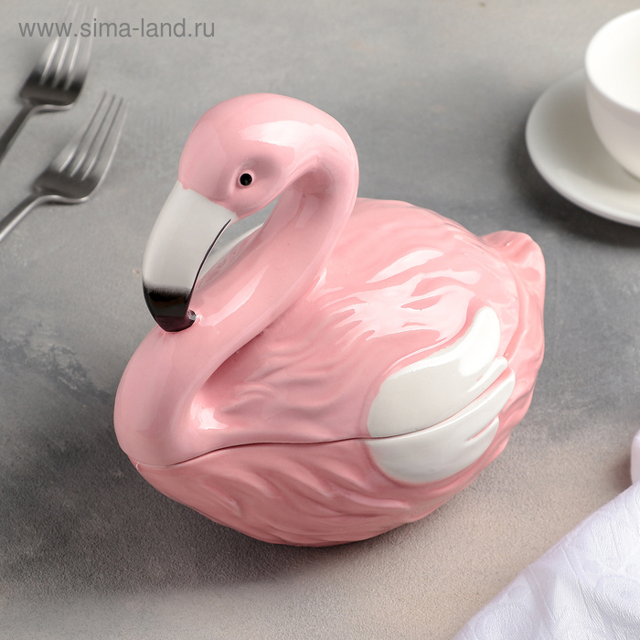 Конфетница «Фламинго», 700 мл 
Конфетница «Фламинго», 700 мл