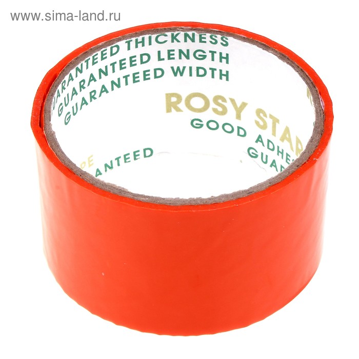 Клейкая лента Rosy Star оранжевая, 48 мм х 36 м
Клейкая лента Rosy Star оранжевая, 48 мм х 36 м