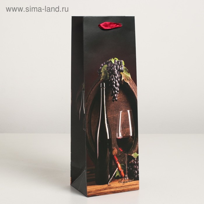 Пакет ламинированный под бутылку, 12 х 9 х 36 см
Пакет ламинированный под бутылку, 12 х 9 х 36 см