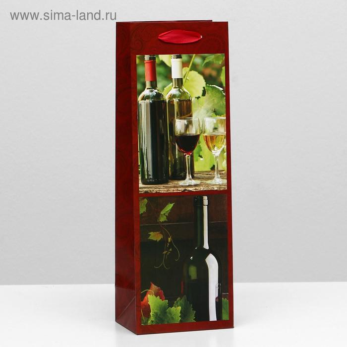 Пакет ламинированный под бутылку, 12 х 9 х 36 см
Пакет ламинированный под бутылку, 12 х 9 х 36 см