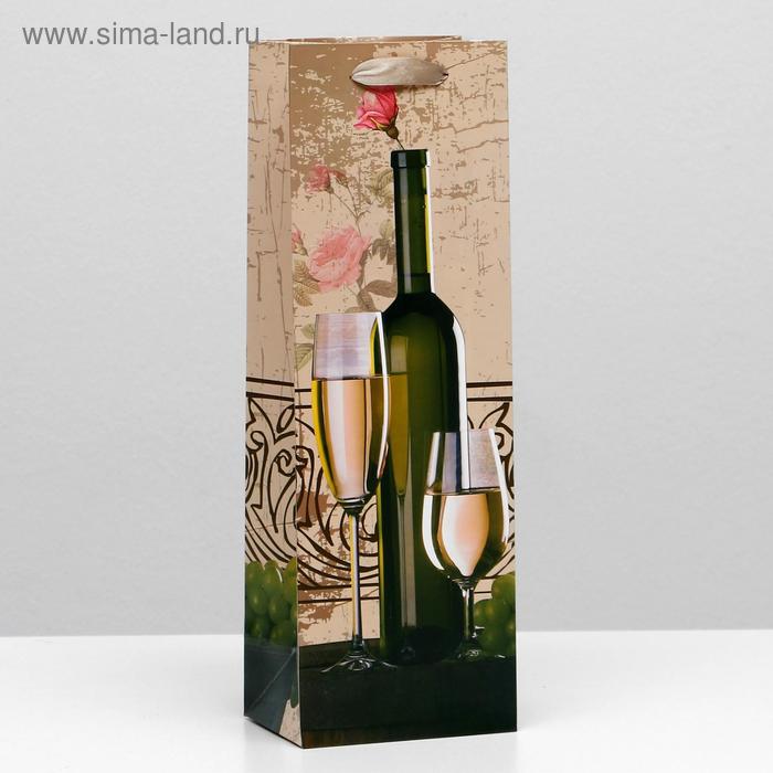 Пакет ламинированный под бутылку, 12 х 9 х 36 см
Пакет ламинированный под бутылку, 12 х 9 х 36 см