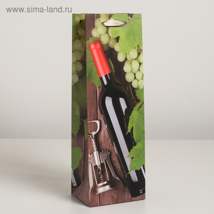 Пакет ламинированный под бутылку, 12 х 9 х 36 см
Пакет ламинированный под бутылку, 12 х 9 х 36 см