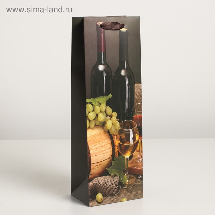 Пакет ламинированный под бутылку, 12 х 9 х 36 см 
Пакет ламинированный под бутылку, 12 х 9 х 36 см