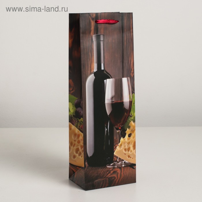 Пакет ламинированный под бутылку, 12 х 9 х 36 см
Пакет ламинированный под бутылку, 12 х 9 х 36 см