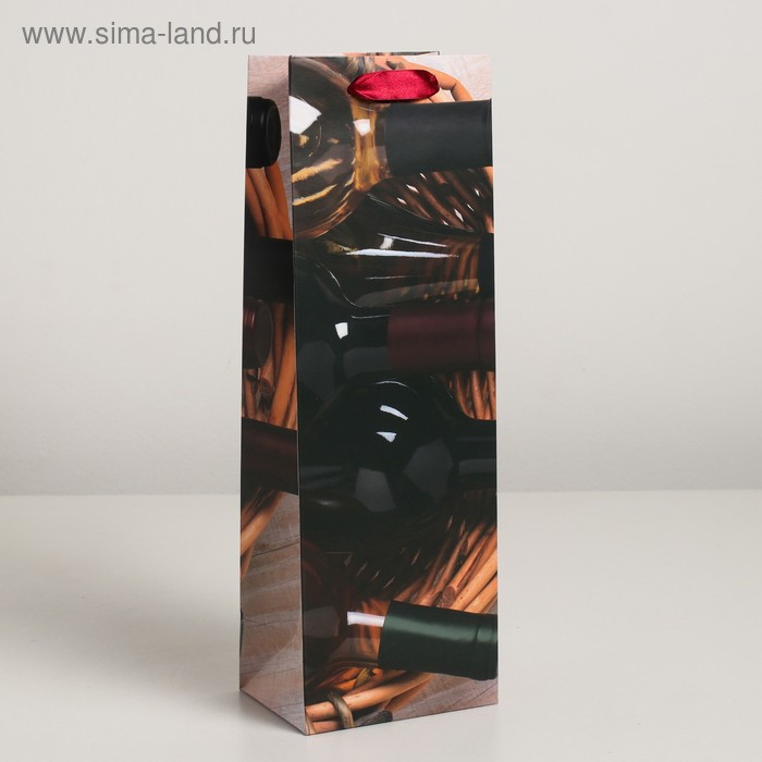 Пакет ламинированный под бутылку, 12 х 9 х 36 см
Пакет ламинированный под бутылку, 12 х 9 х 36 см