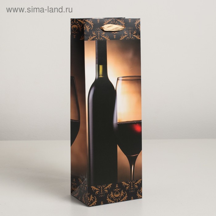 Пакет ламинированный под бутылку, 12 х 9 х 36 см
Пакет ламинированный под бутылку, 12 х 9 х 36 см