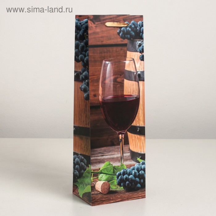 Пакет ламинированный под бутылку, 12 х 9 х 36 см
Пакет ламинированный под бутылку, 12 х 9 х 36 см