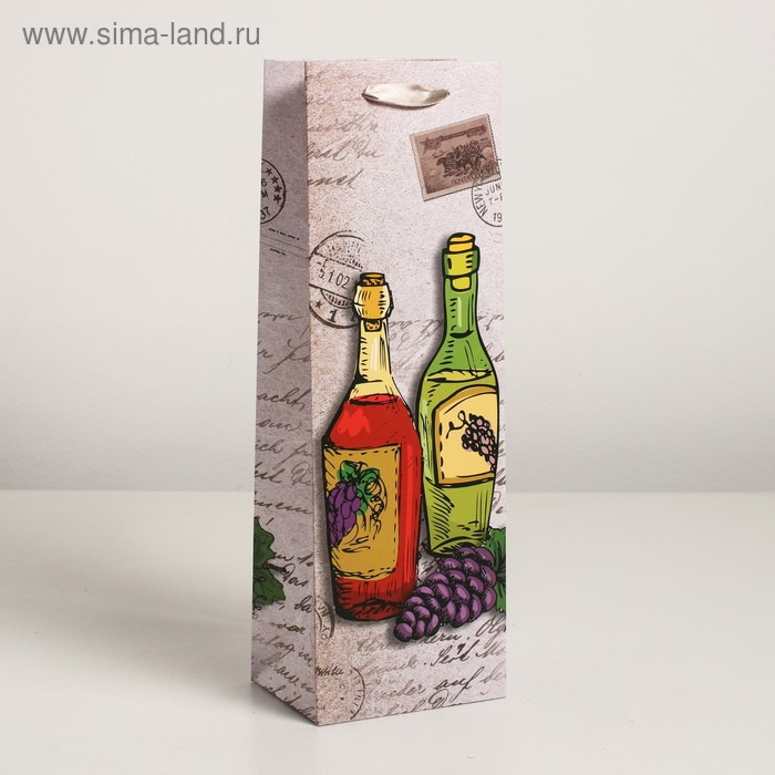Пакет ламинированный под бутылку, 12 х 9 х 36 см
Пакет ламинированный под бутылку, 12 х 9 х 36 см