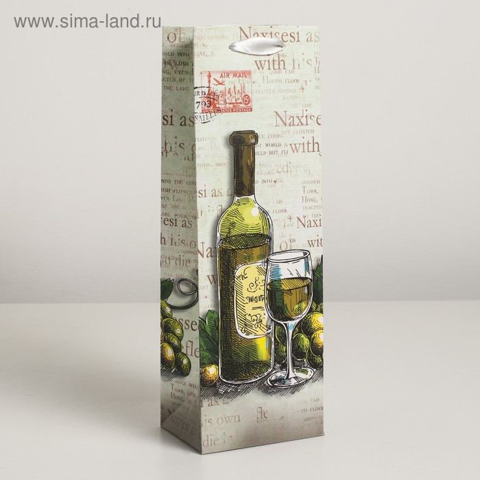 Пакет ламинированный под бутылку, 12 х 9 х 36 см
Пакет ламинированный под бутылку, 12 х 9 х 36 см