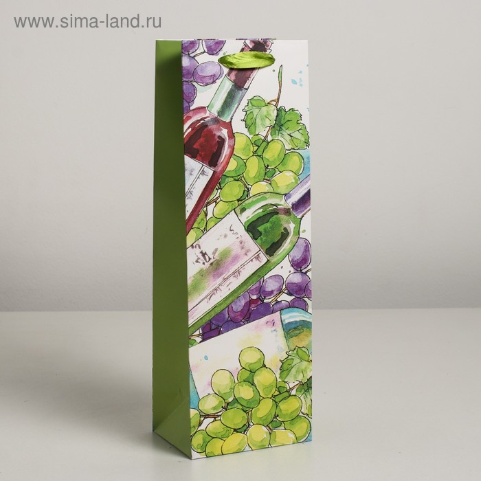 Пакет ламинированный под бутылку, 12 х 9 х 36 см
Пакет ламинированный под бутылку, 12 х 9 х 36 см