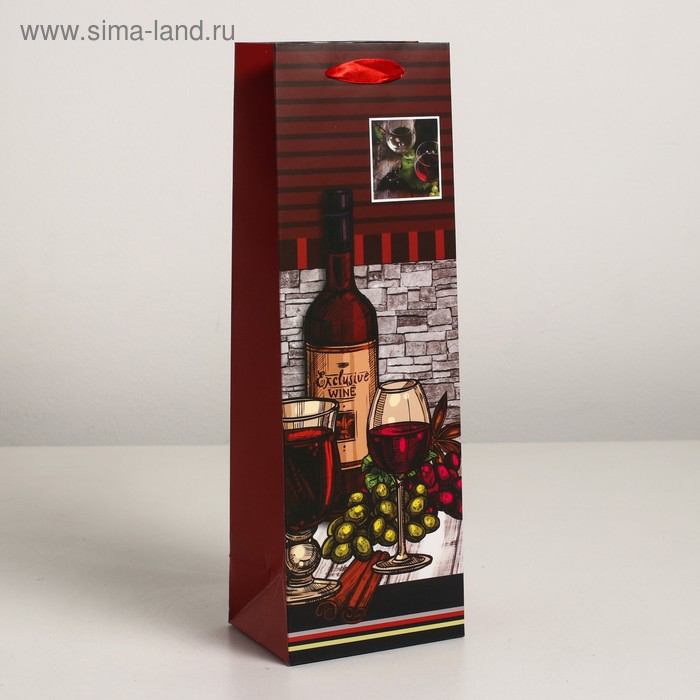 Пакет ламинированный под бутылку, 12 х 9 х 36 см
Пакет ламинированный под бутылку, 12 х 9 х 36 см