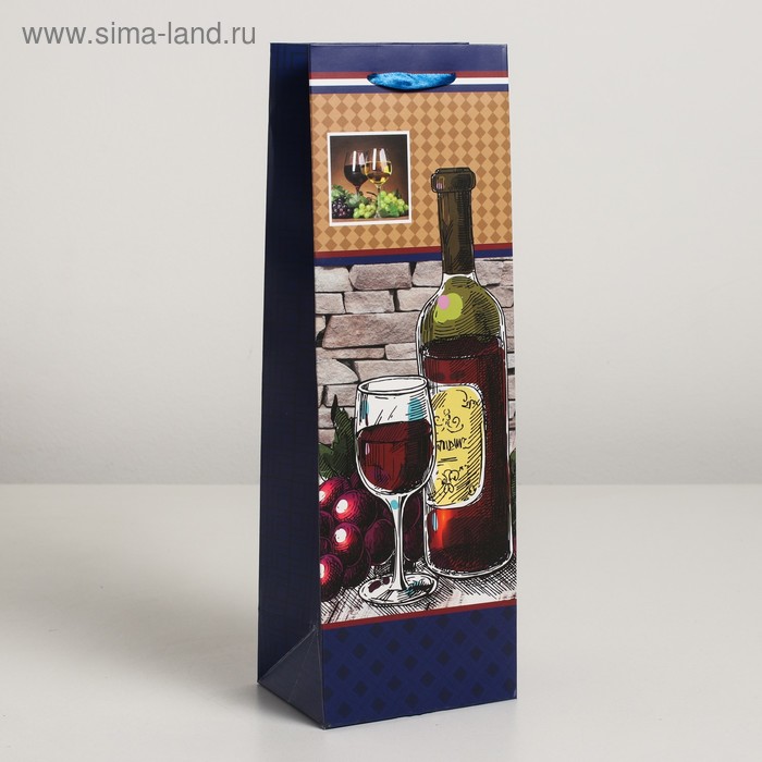 Пакет ламинированный под бутылку, 12 х 9 х 36 см
Пакет ламинированный под бутылку, 12 х 9 х 36 см