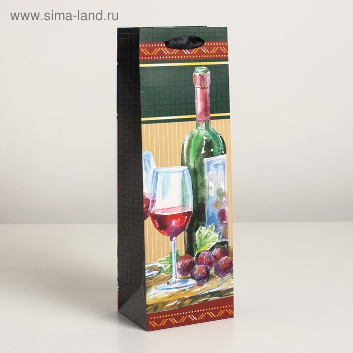 Пакет ламинированный под бутылку, 12 х 9 х 36 см
Пакет ламинированный под бутылку, 12 х 9 х 36 см