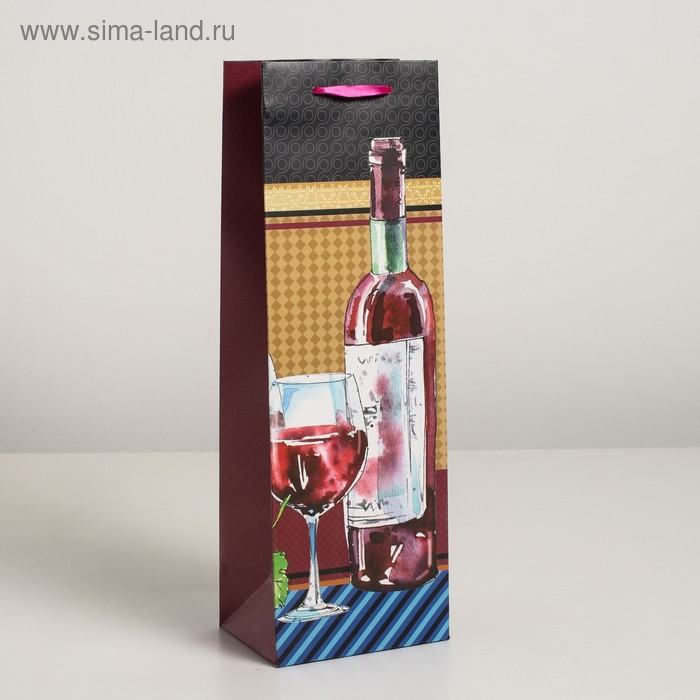 Пакет ламинированный под бутылку, 12 х 9 х 36 см
Пакет ламинированный под бутылку, 12 х 9 х 36 см