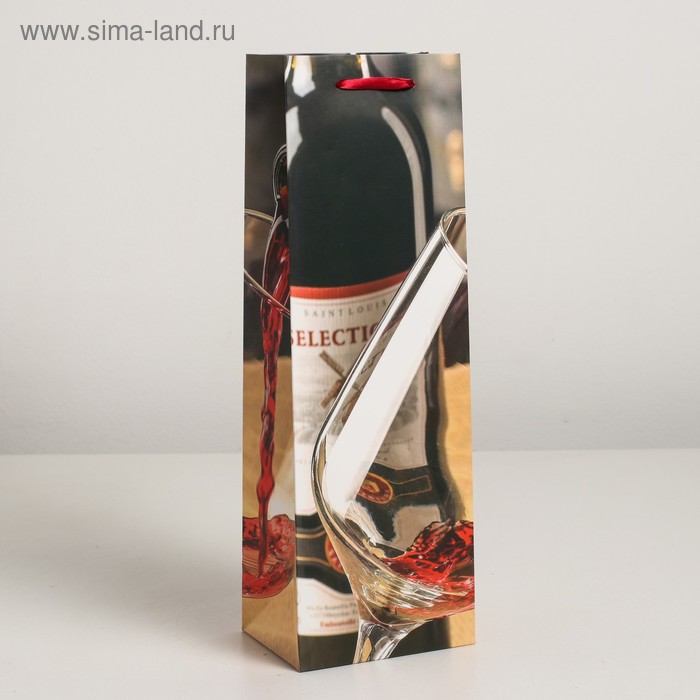 Пакет ламинированный под бутылку, 12 х 9 х 36 см
Пакет ламинированный под бутылку, 12 х 9 х 36 см