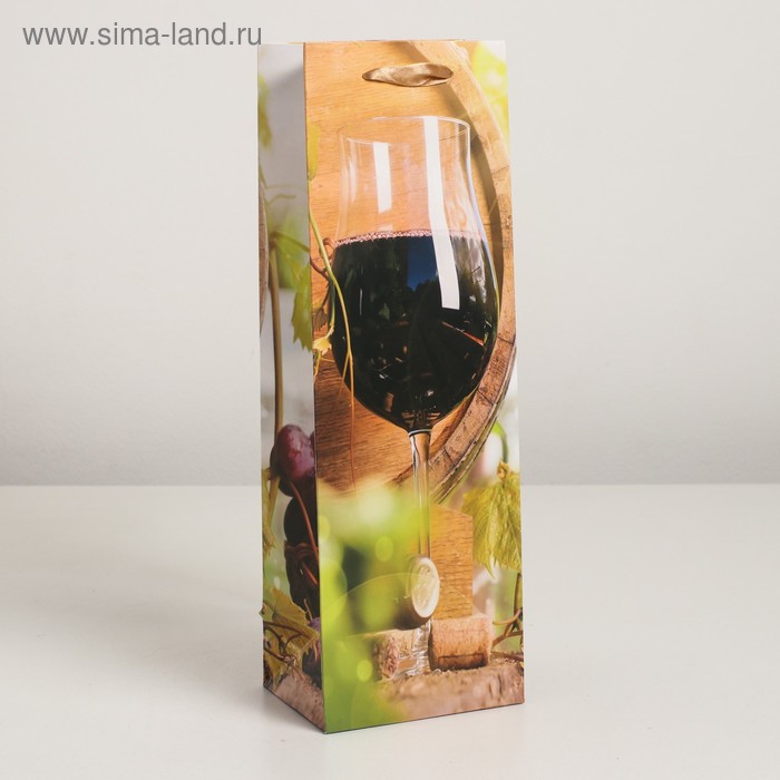 Пакет ламинированный под бутылку, 12 х 9 х 36 см
Пакет ламинированный под бутылку, 12 х 9 х 36 см