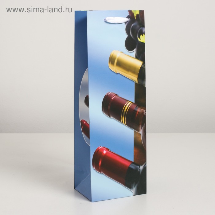 Пакет ламинированный под бутылку, 12 х 9 х 36 см
Пакет ламинированный под бутылку, 12 х 9 х 36 см