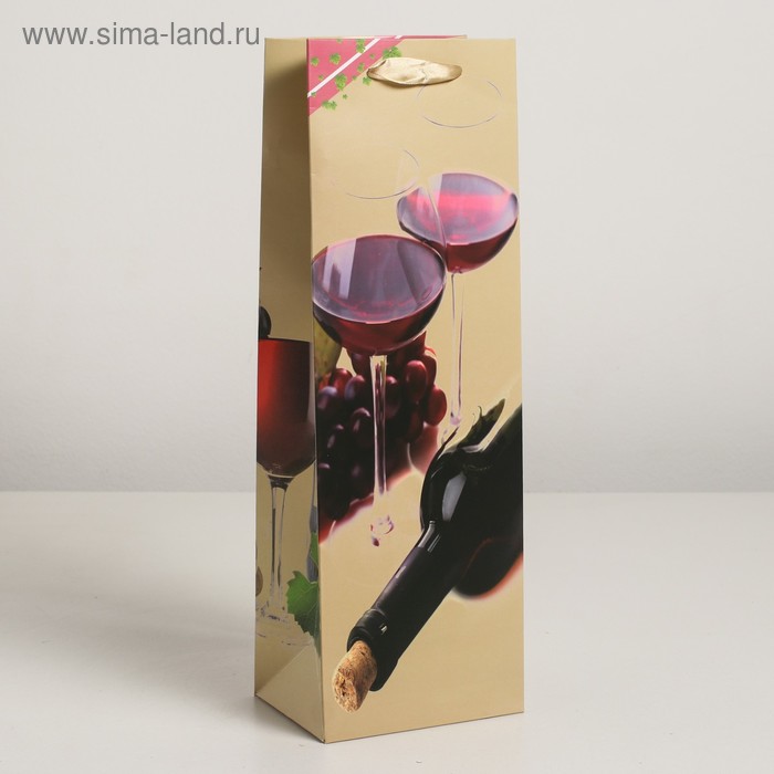 Пакет ламинированный под бутылку, 12 х 9 х 36 см
Пакет ламинированный под бутылку, 12 х 9 х 36 см