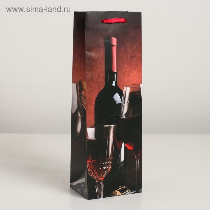 Пакет ламинированный под бутылку, 12 х 9 х 36 см
Пакет ламинированный под бутылку, 12 х 9 х 36 см