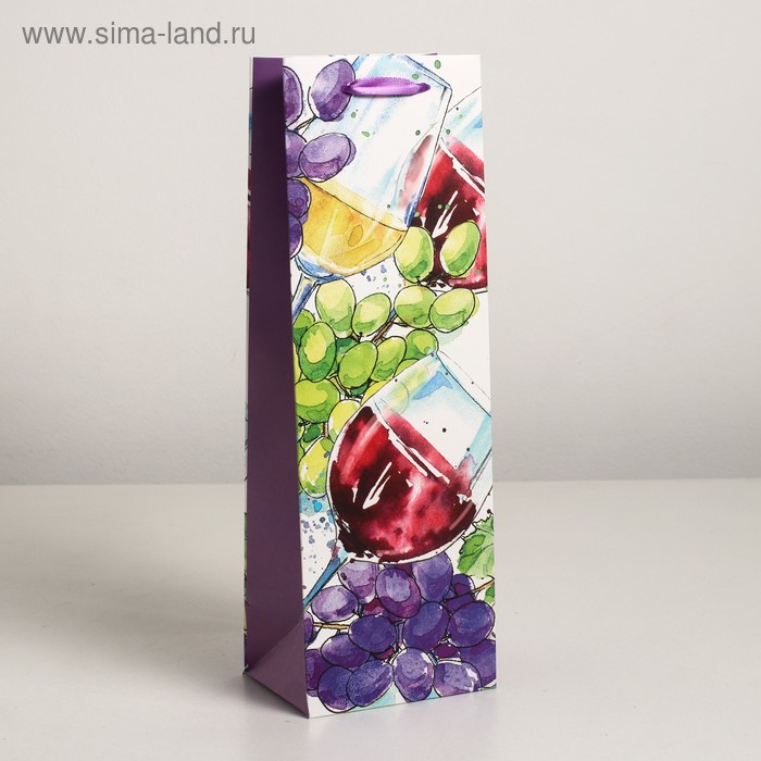 Пакет ламинированный под бутылку, 12 х 9 х 36 см
Пакет ламинированный под бутылку, 12 х 9 х 36 см