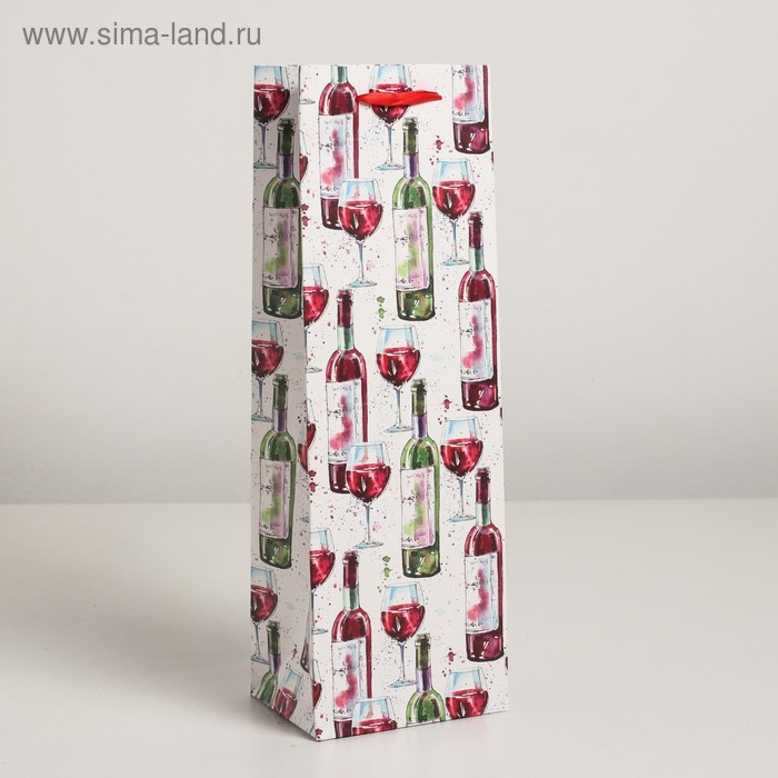 Пакет ламинированный под бутылку, 12 х 9 х 36 см
Пакет ламинированный под бутылку, 12 х 9 х 36 см