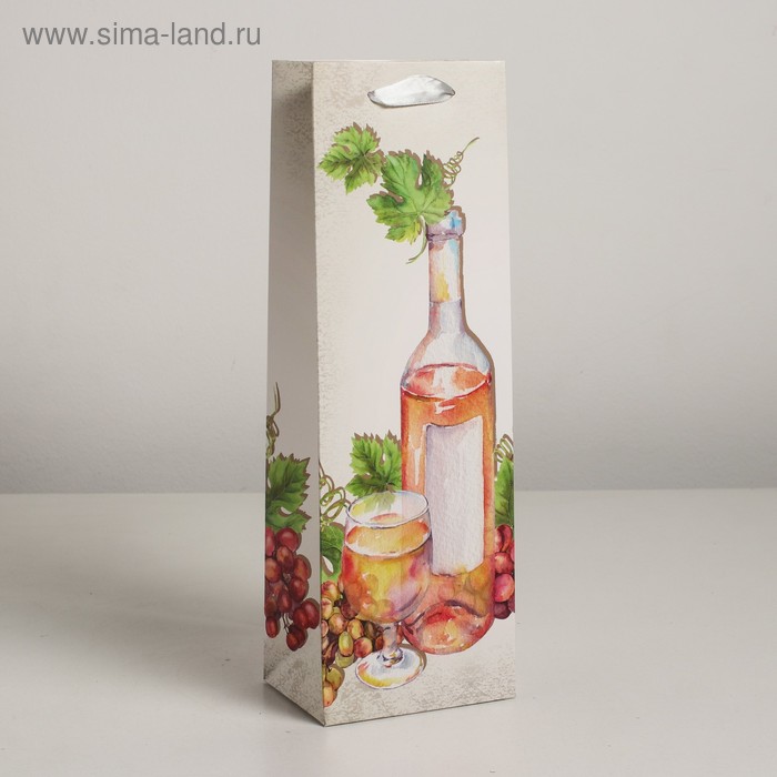 Пакет ламинированный под бутылку, 12 х 9 х 36 см
Пакет ламинированный под бутылку, 12 х 9 х 36 см