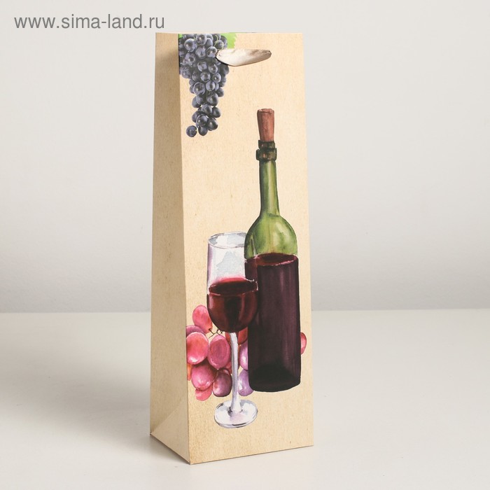 Пакет ламинированный под бутылку, 12 х 9 х 36 см
Пакет ламинированный под бутылку, 12 х 9 х 36 см