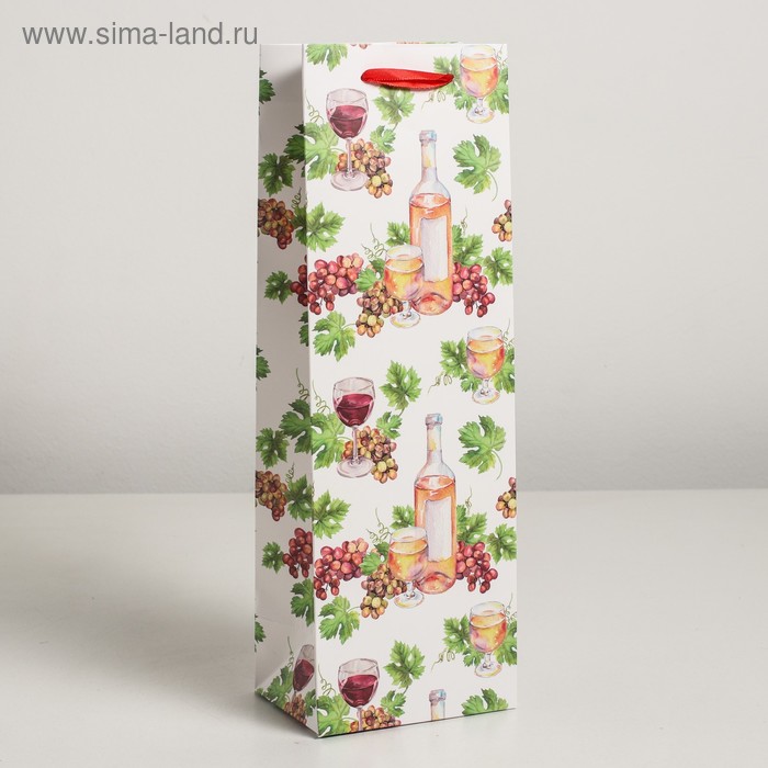 Пакет ламинированный под бутылку, 12 х 9 х 36 см
Пакет ламинированный под бутылку, 12 х 9 х 36 см
