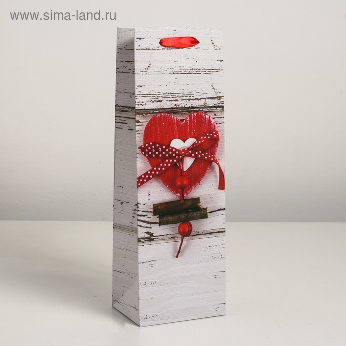 Пакет ламинированный под бутылку, 12 х 9 х 36 см
Пакет ламинированный под бутылку, 12 х 9 х 36 см