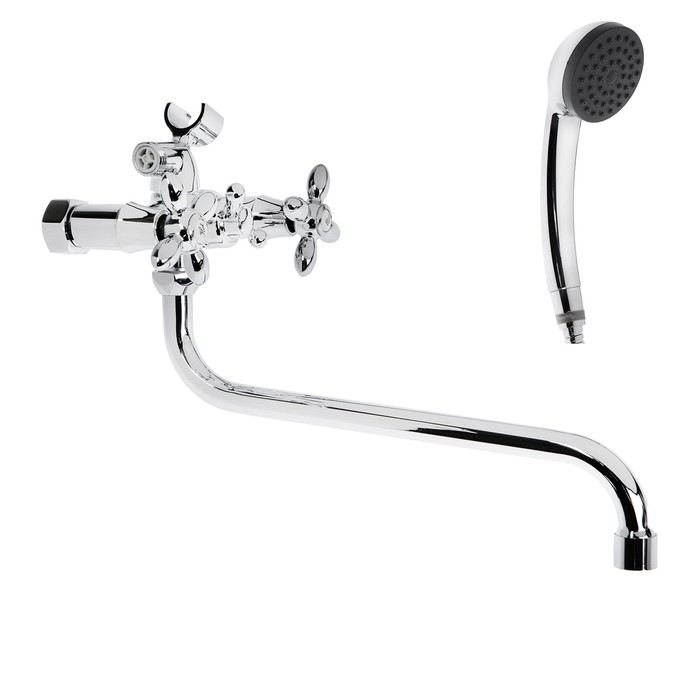 Смеситель для ванны Haiba HB2227, двухвентильный, хром
Смеситель для ванны Haiba HB2227, двухвентильный, хром