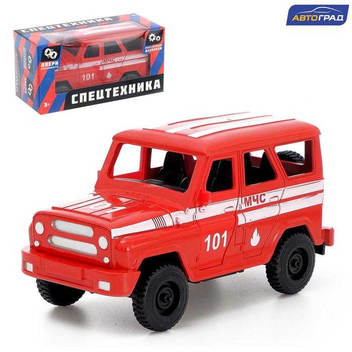 Машина инерционная «Джип МЧС»
Машина инерционная «Джип МЧС»