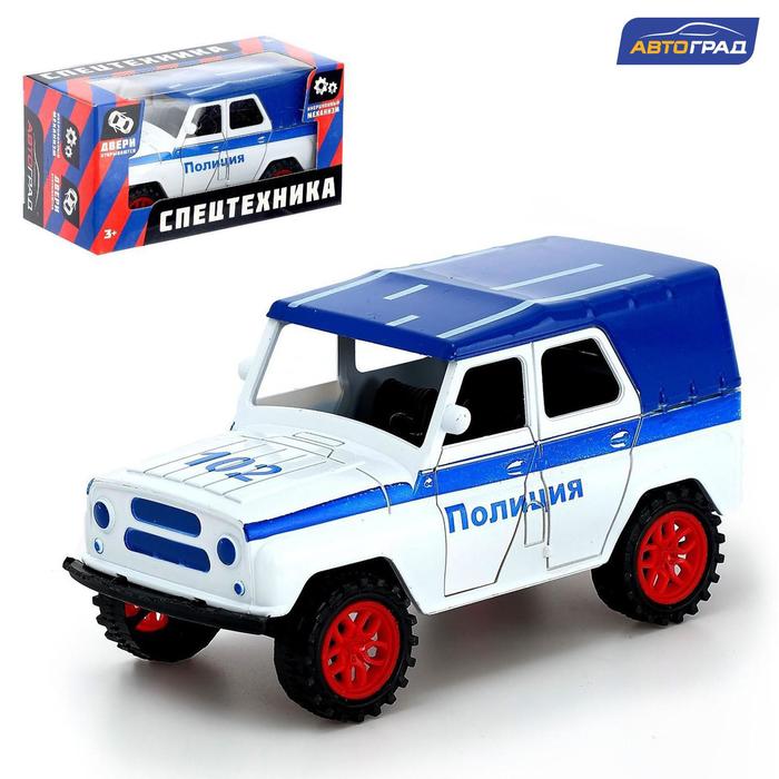 Машина инерционная «Джип Полиция»
Машина инерционная «Джип Полиция»