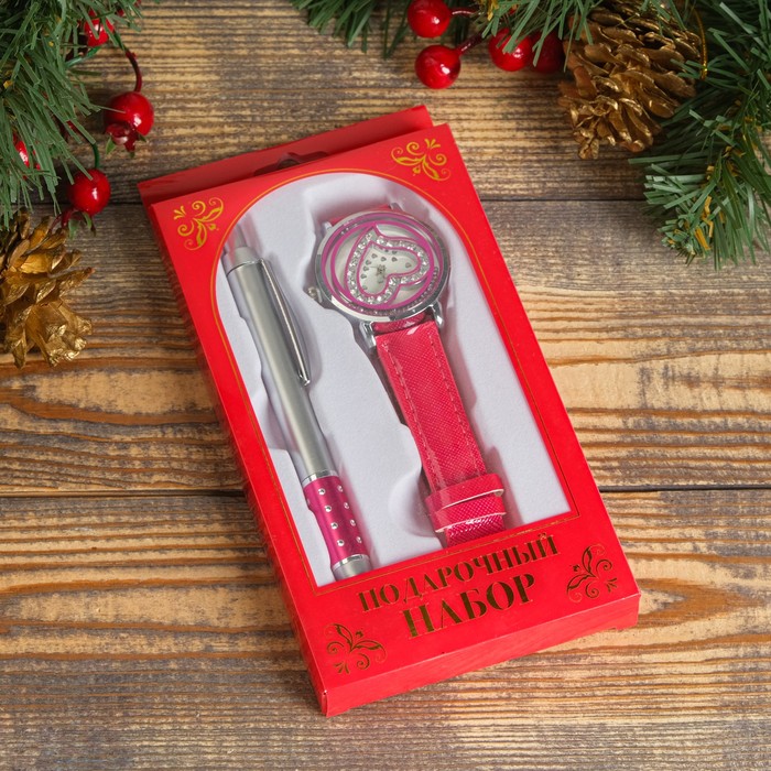 Набор подарочный 2в1 (ручка, часы)
Набор подарочный 2в1 (ручка, часы)