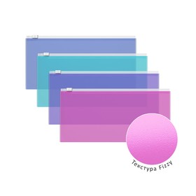 Папка-конверт на ZIP-молнии Travel (255х130мм), 140 мкм, ErichKrause Fizzy Vivid, до 100 листов, микс
Папка-конверт на ZIP-молнии Travel (255х130мм), 140 мкм, ErichKrause Fizzy Vivid, до 100 листов, микс