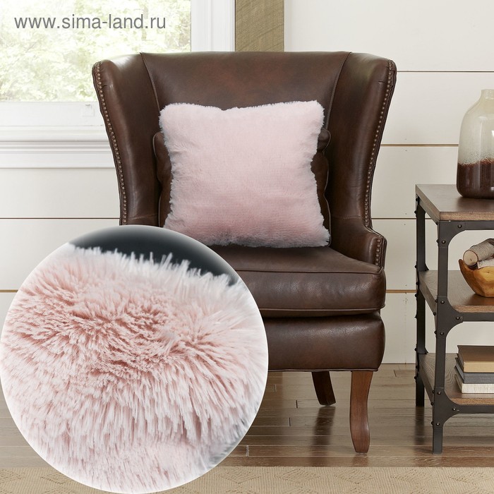 Наволочка, размер 48 × 48 см, цвет розовый
Наволочка, размер 48 × 48 см, цвет розовый