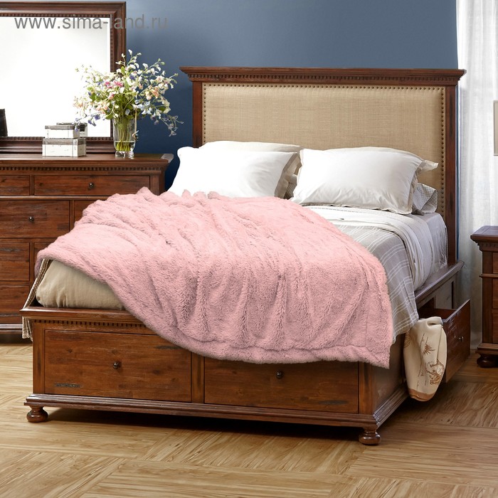 Плед меховой, размер 220 × 240 см, цвет розовый
Плед меховой, размер 220 × 240 см, цвет розовый